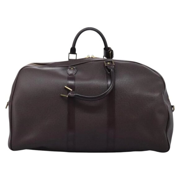 LOUIS VUITTON Taiga Kendall PM Boston Bag Acajou M30126 LV Auth yk17762 - Picture 11 of 15